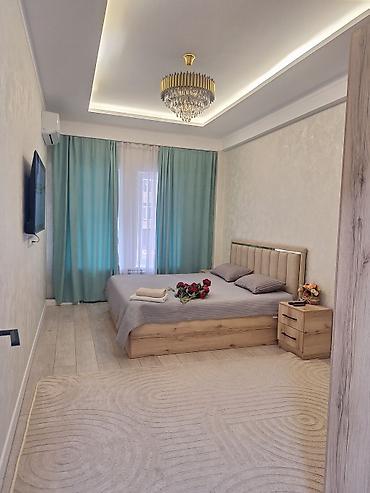asman residence: 1 комната, Асанбай мкр, Душевая кабина, Постельное белье, Кондиционер — 8