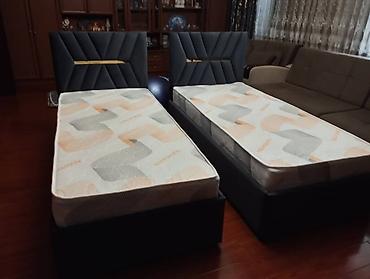 Другая мебель: Новый!!!Кровать одно спалька с полуортопедический матрасом доставка — 9