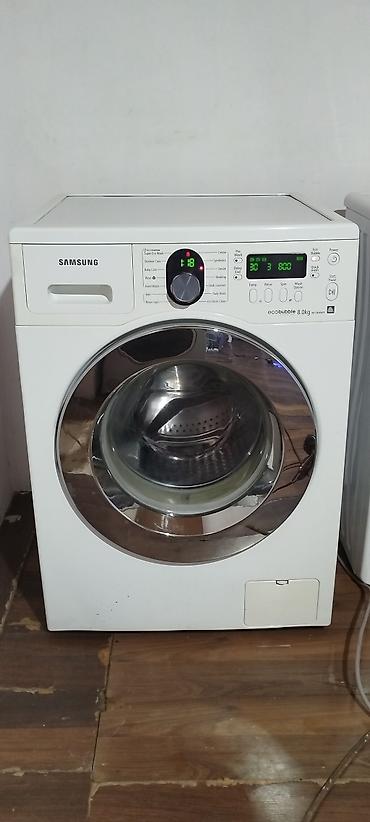 samsung was end: Paltaryuyan maşın Samsung, 8 kq, İşlənmiş, Avtomat, Qurutma var, Kredit yoxdur, Pulsuz çatdırılma — 1