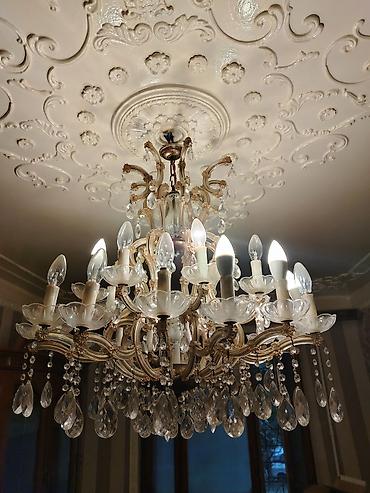 Çilçıraqlar: Çılçıraq, 10 və daha çox lampa, Xrustal — 2