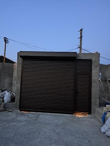 Yeni Qaraj darvazası, Jalüz, Avtomatik, rəng - Qara, Qapı ilə