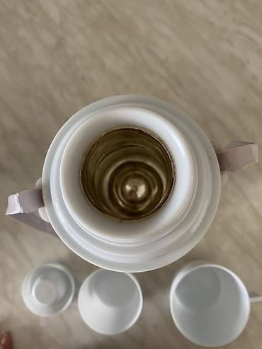 qranit daş: Rəng - Mavi, Termos, Şüşə, 1 l, SSRİ — 3