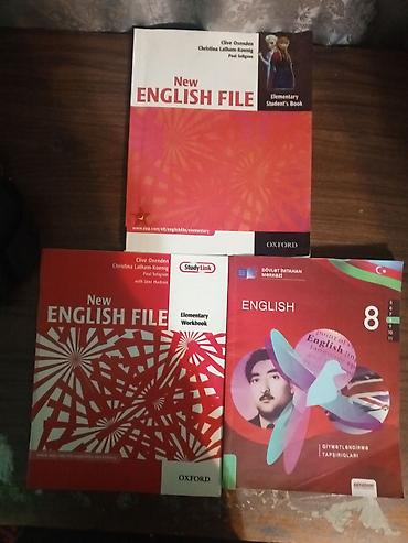kitab derslik: Məhsul: İngilis dili üzrə dərslik və iş dəftərləri dəsti - New — 1