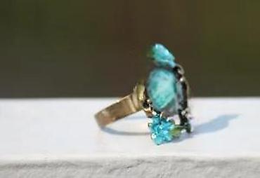 Prstenje: Prsten Sova I Tirkizni prsten. 1. Prsten Sova Prekrasan prsten Sova — 13