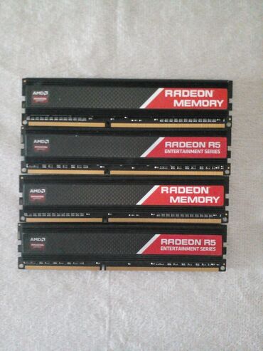 Videokartlar: Operativ yaddaş (RAM) AMD, 16 GB, 1600 Mhz, DDR3, PC üçün, İşlənmiş
