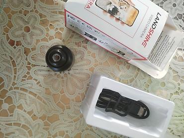 ev temizdiyi: LANDSHINE Wi‑Fi Video kiçik Kamera - Kompakt, dairəvi dizaynlı Wi‑Fi — 2