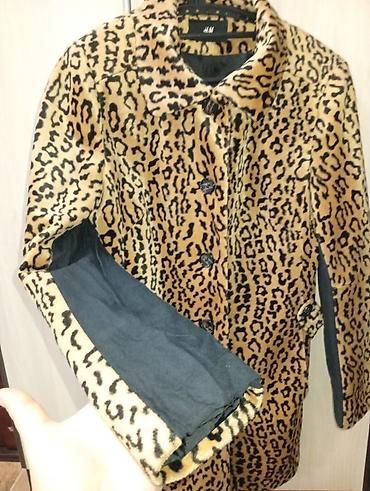 zara teddy kaput: H&M ženski kaput sa animal/lejopard printom - Model: duži kaput — 4