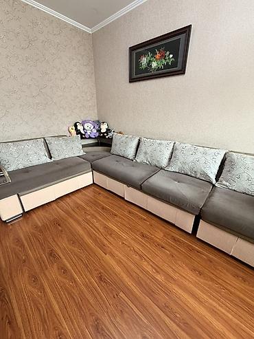 sofa: Угловой диван, C подушками — 4