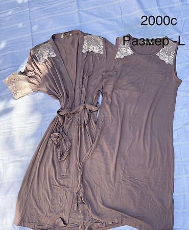 Ночные сорочки: Ночная сорочка, Вискоза, Короткая модель, 2XL — 3