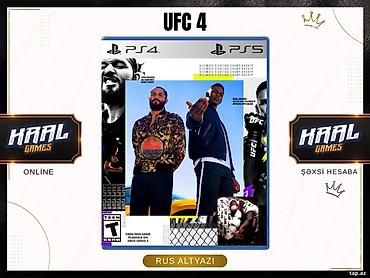 playstatio: PS4, PS5 üçün "UFC 4" oyunu 👑 PS4 və PS5 üçün UFC 4 KRAL-da 🟢 Əldə — 1