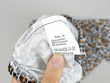 leopard jeans: Spodnie materiałowe damskie, rozmiar M — 4