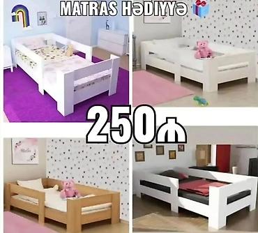 Çarpayılar: Yeni, Təknəfərlik çarpayı, Bazasız, Matras ilə, Siyirməsiz, Azərbaycan — 12