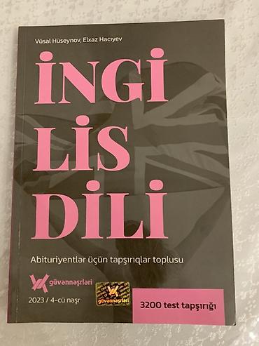 Книги и журналы: Məhsul: “İngilis Dili – Abituriyentlər üçün tapşırıqlar toplusu” 9 cu — 1