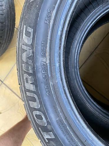 шины 17 60 215: Шины 215 / 55 / R 17, Лето, Б/у, Комплект, Легковые, Япония, Bridgestone — 3