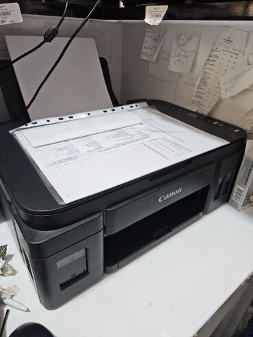 bpyükhəcmli printer: Az islenmis canon G2415 kraskasi yari dolu veziyetde