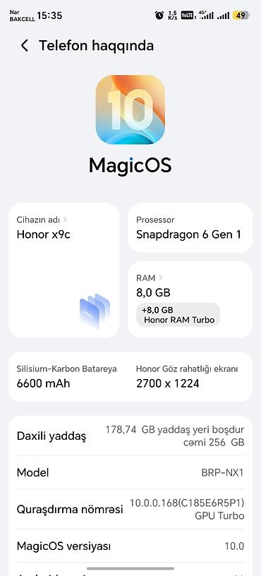 world telecom iphone 8 plus: Honor X9c, 256 GB — 1