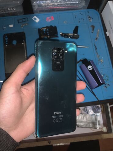 karaoke mikrofon bluetooth: Redmi Note 9, 64 ГБ, цвет - Синий, Сенсорный, Отпечаток пальца, Две SIM карты