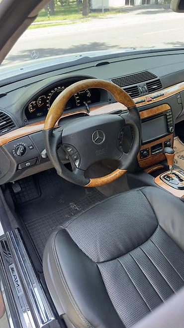 e34 2 5: Mercedes-Benz S-class AMG: 2003 г., 5.5 л, Автомат, Бензин, Седан — 8