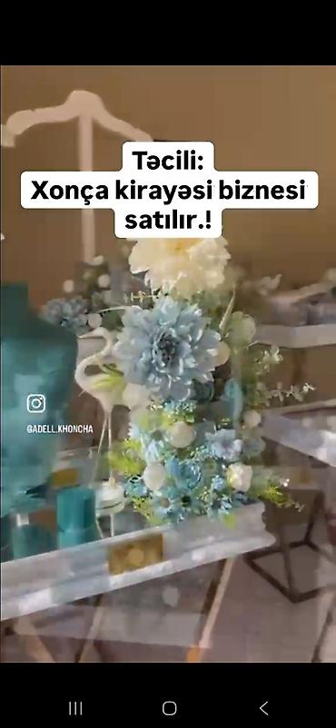 Готовый бизнес: 🎀 TƏCİLİ HAZIR XONÇA KİRAYƏ BİZNESİ SATILIR 🎀 💰 Qiymət: *8000 AZN* — 1