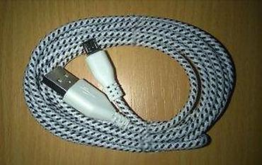 Kablovi za telefone: 2 METRA MICROUSB DATA KABL OJAČAN | 3 metra microUSB DATA kabl — 6