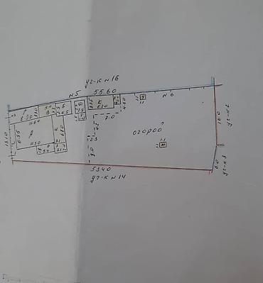 Продажа коттеджей и домов: Продается!!! Дом, в районе Аламединского рынка S -64,52м2. В доме зал — 15