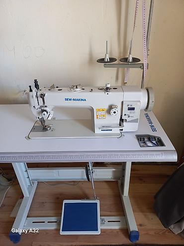 gizli tikiş avadanlığı qiyməti: Sənaye tikiş maşını – SEW-MAKINA düz tikiş (lockstitch) komplekti - — 1