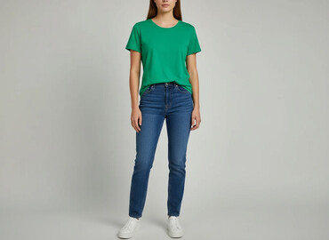 T-shirty: Monki, T-shirt damski, rozmiar S