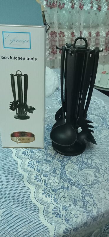 metbex mebeli ucun aksesuarlar: Gasig dəsti Karacadan