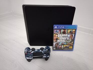 ufc ps4: 🎮 Playstation 4 Slim🎮 🕹️в хорошем состоянии 🕹️ 👾работает тихо в