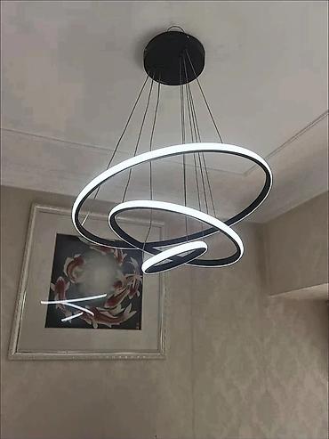 led lustra: Led Çılçıraq, 3 lampa, Metal — 1