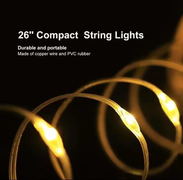 Torşerlər: Dairəvi formalı, isti işıq saçan, simli işıq dəsti. Bu dəstəyə daxil — 8