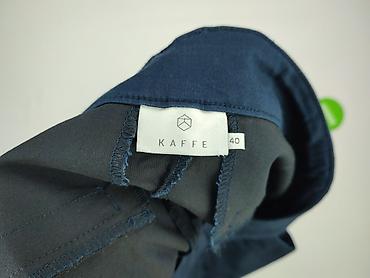 lafenier: Kaffe, Spodnie materiałowe damskie, rozmiar L — 4