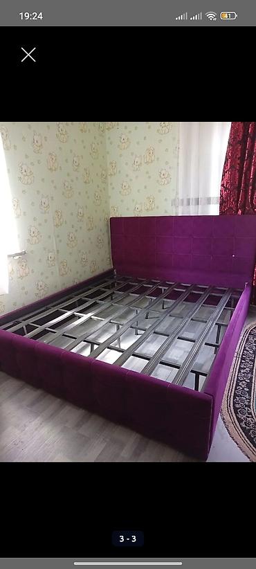 carpayilar: Dəst satılır divanın 6 dənədə döşekleri var Bənövşəyi rəngdə, yumşaq — 1