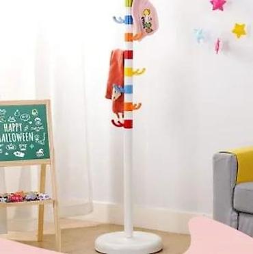 Ostali dečiji nameštaj: Dečji samostojeći čiviluk sa kružnom bazom - Stabilna teška baza od — 11