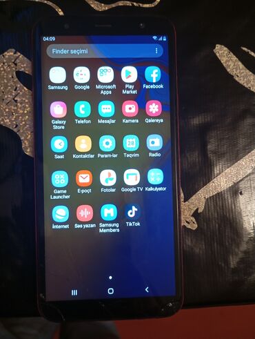 samsung z560: Samsung Galaxy J4 Plus, rəng - Qırmızı, Sensor