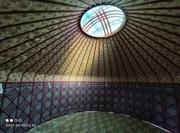 Аренда юрт: Аренда юрты, Каркас Деревянный, Более 100 баш, Стол, Казан, Посуда — 16