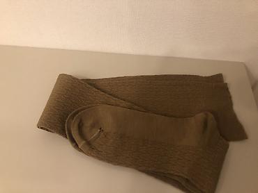 teker corabı: Rusiyanın uzun yun corabı. Çoxdan alınıb, yenidir. Razmeri 38-40 — 2