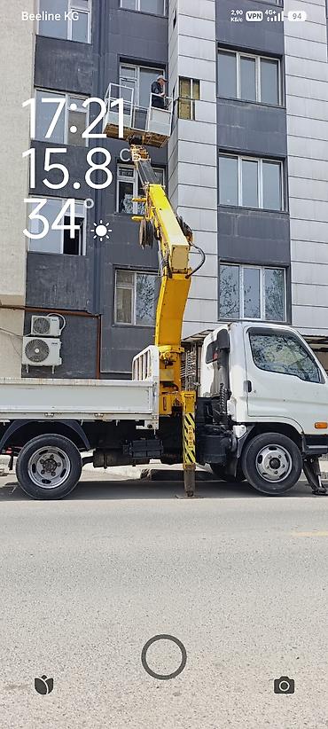 кран паук: Автовышка, Hyundai, 2008 г., 22 м — 1