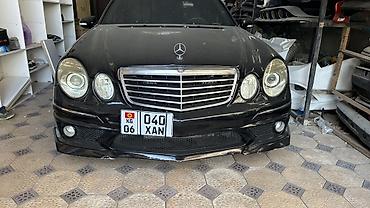 фара w211: Бампер Mercedes-Benz, Б/у, Аналог — 3