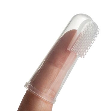 детские щетки: Силиконовая зубная щетка на палец CS Medica KIDS CS-502 Возрастной