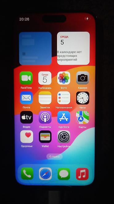 cd disk: IPhone 15 Pro Max, Б/у, 512 ГБ, Natural Titanium, 100 % — 3
