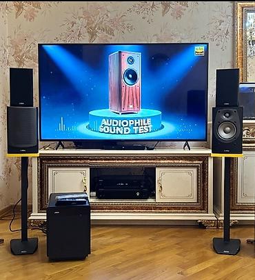 Məhsul: Ev kinoteatrı üçün akustik set Tərkib: - Cüt Infinity Beta 10