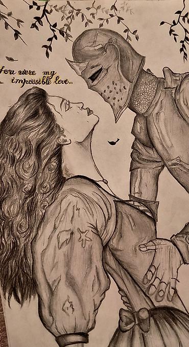 maraqlı profil şəkilləri: Rəsm əsərləri, portretlər — 3