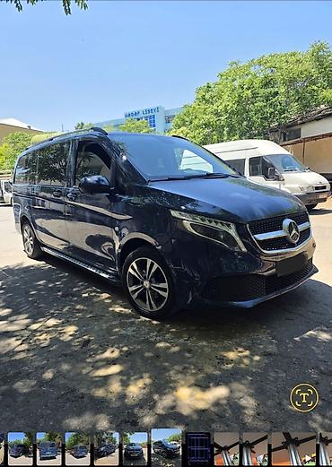 m50 n: Mercedes-Benz Vito mixto 111 CDI, mavi rəng, dizel miniven. Şəhər — 1