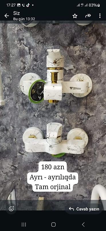 купить самовар в баку: TECMSTAR markalı orijinal qarışdırıcı kranlar – hamam və mətbəx üçün — 3