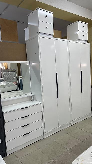 Шкафы для одежды: Шкаф для одежды, Новый, Прямой, ЛДСП — 4