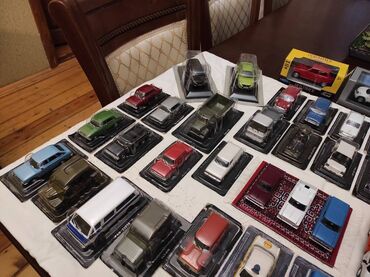 Avtomobil modelləri: Kolleksiya satılır Ümumi 85 ədəd modeldir jurnalı ilə birlikdə 77 — 4