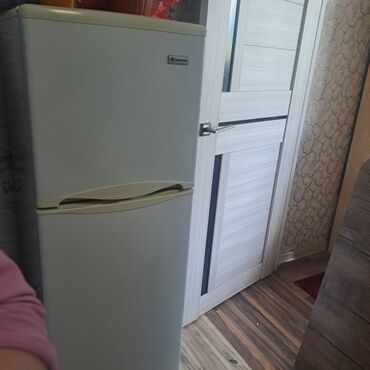 бытовой холодильник: Муздаткыч Колдонулган, Эки эшиктүү