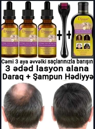 sidr tozu faydaları: Disaar serum -Saç tökülməyə qarşı lasyon bitkiseldir, heç bir