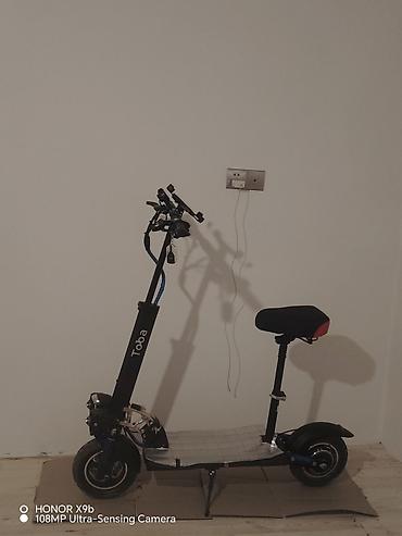 scooter şarjlı: Elektrik skuter – Toba (oturacaqlı) - Güclü elektrik mühərriki, arxa — 2